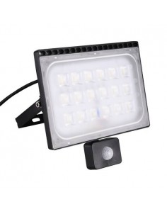 100W LED Flood Light Ultrathin Warm White with PIR Motion Sensor 110V